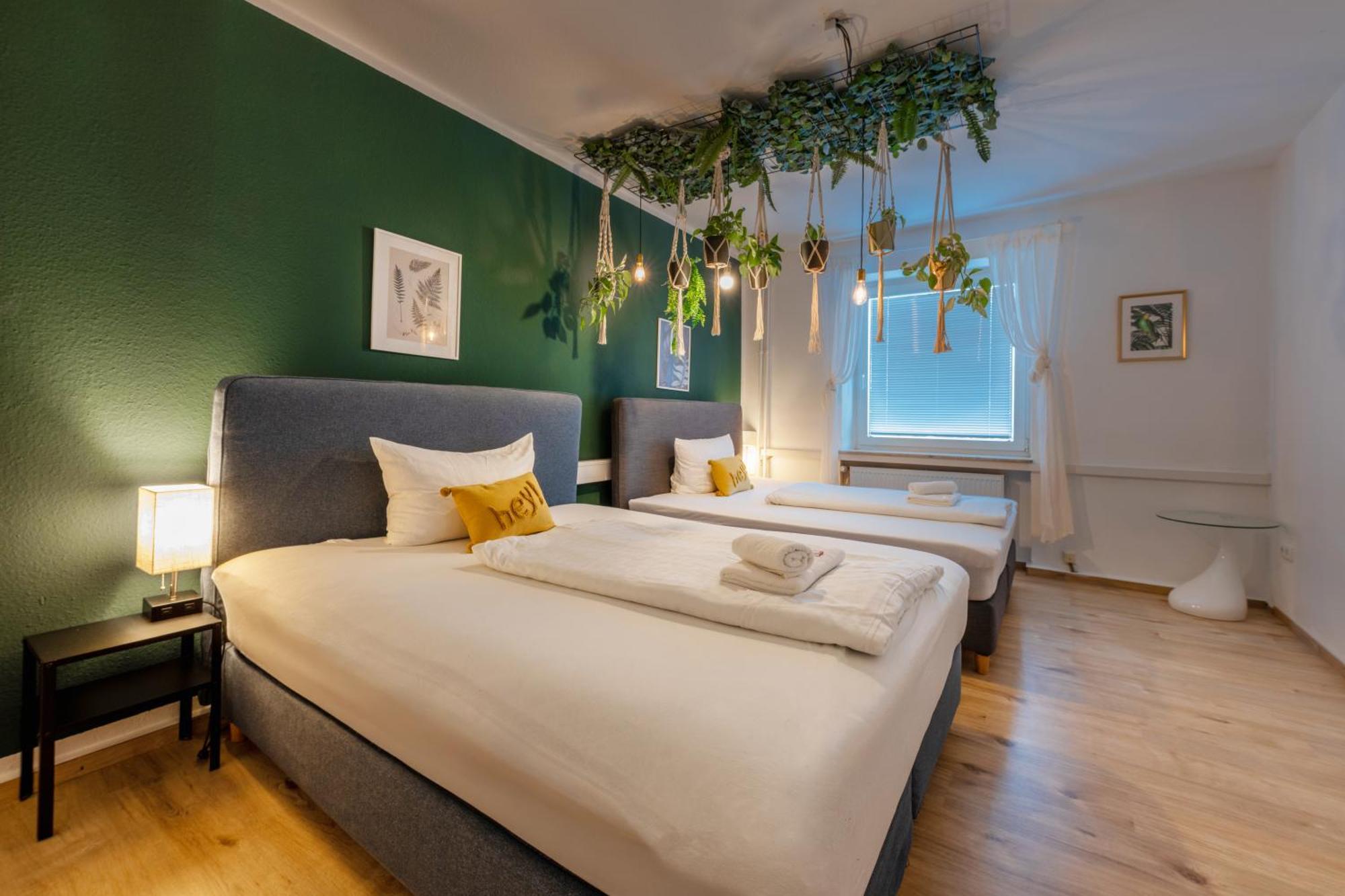 Stay Awesome - Urban Jungle Apartment Zentral, Wilhelmshoehe Kassel Esterno foto
